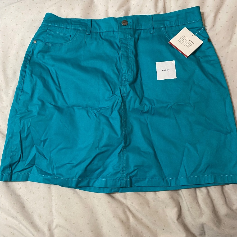 NWT croft&barrow skort